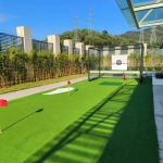 珠海某上市公司楼顶人造草果岭