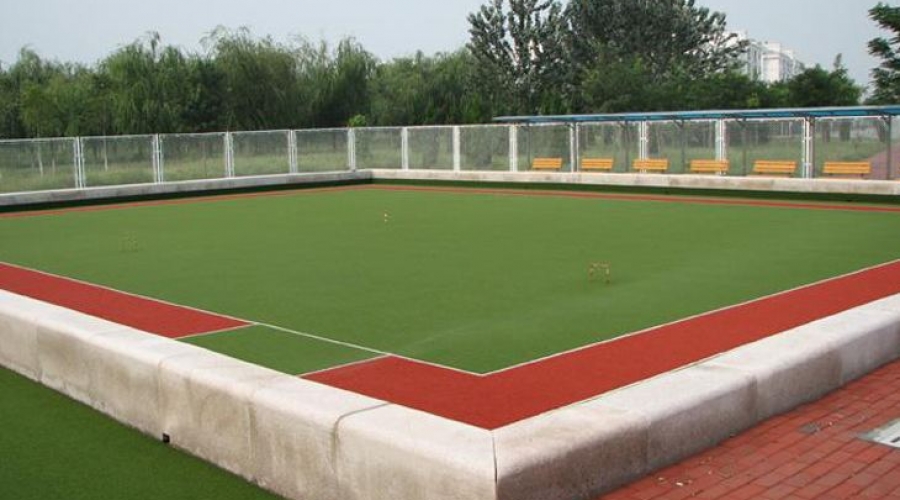 老年人造草门球场案例展示