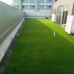 楼顶休闲人造草坪案例展示