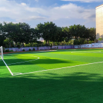 深圳福永某高中人造草足球场