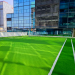 南山设计公司楼顶人造草坪跑道