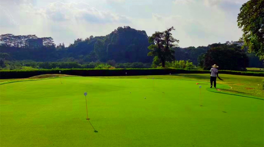 东莞高尔夫练习场果岭案例