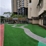 深圳坪山某幼儿园人造草坪案例